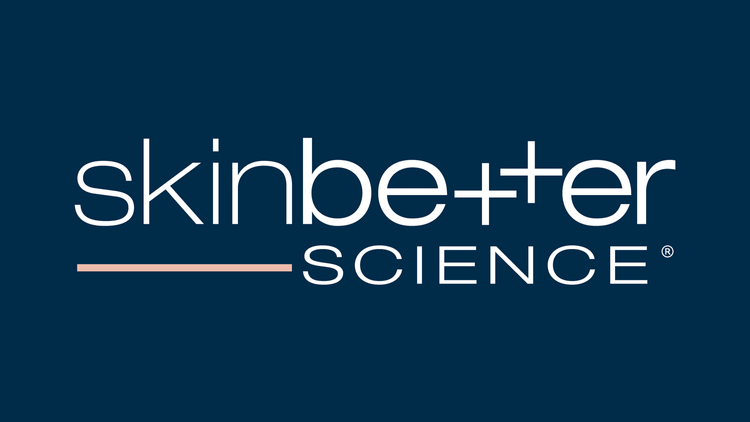 skinbetter Blue Background Logo | LJ Aesthetics Medicine | St. Petersburg, Florida, United States