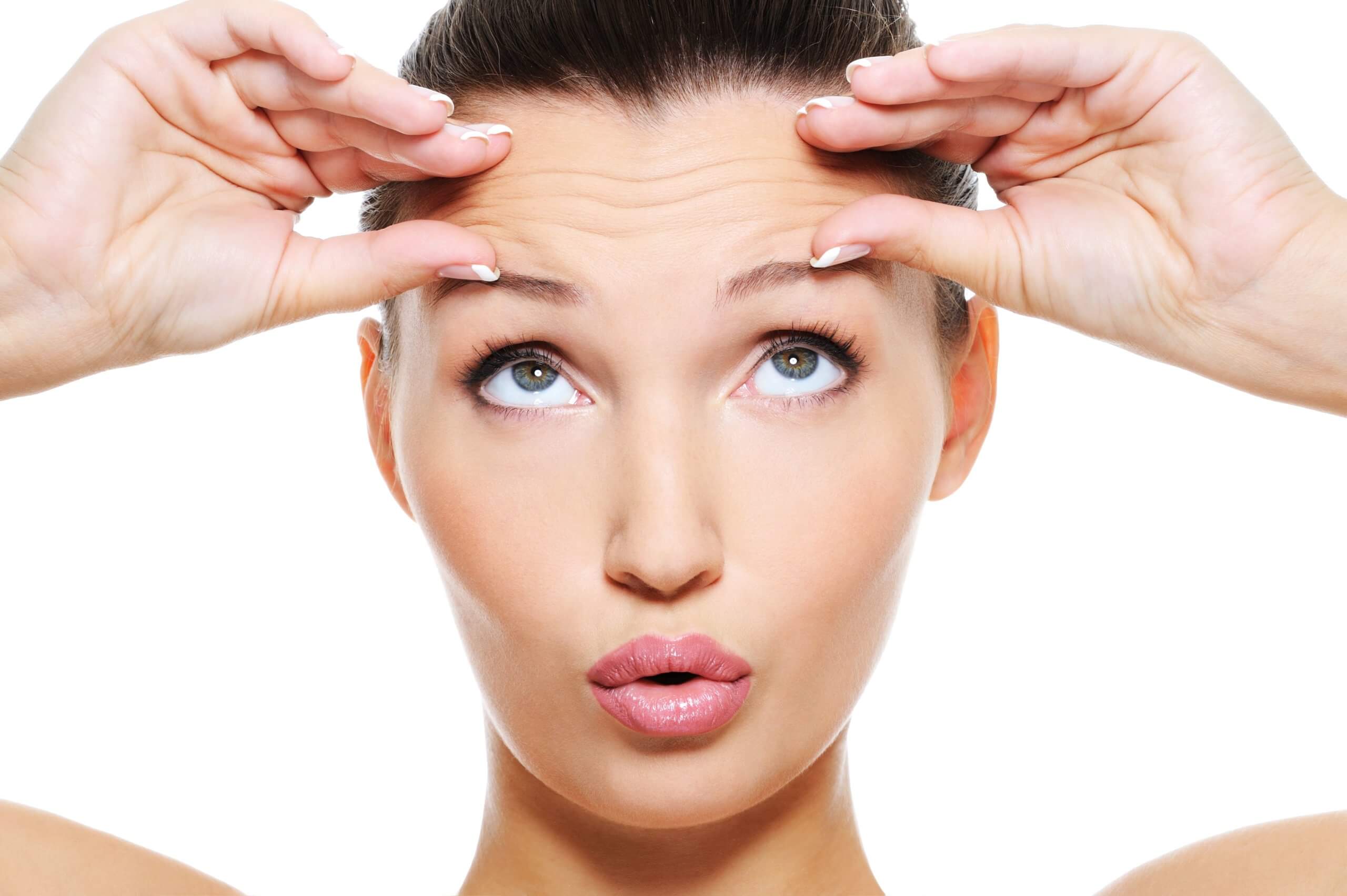 Women showing forehead wrinkles - Is Xeomin Good For Forehead Wrinkles | LJ Aesthetics Medicine | St. Petersburg, Florida, United States